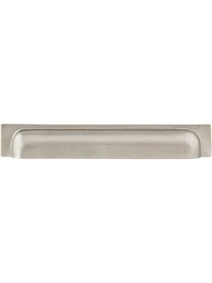 Industrial Bronze Bin Pull 8-Inch Center-to-Center in White Bronze.